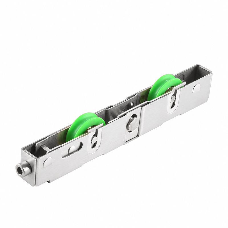 12.5 × 20mm Iron Housing Tandem Sliding Door & Window Roller Assembly – IRC2R12520S