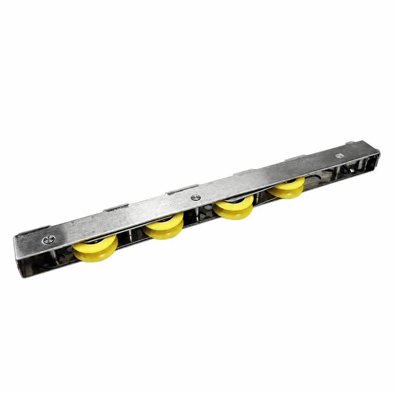 12.5 × 20mm Iron Housing Quad Sliding Door & Window Roller Assembly – IRST4R12520