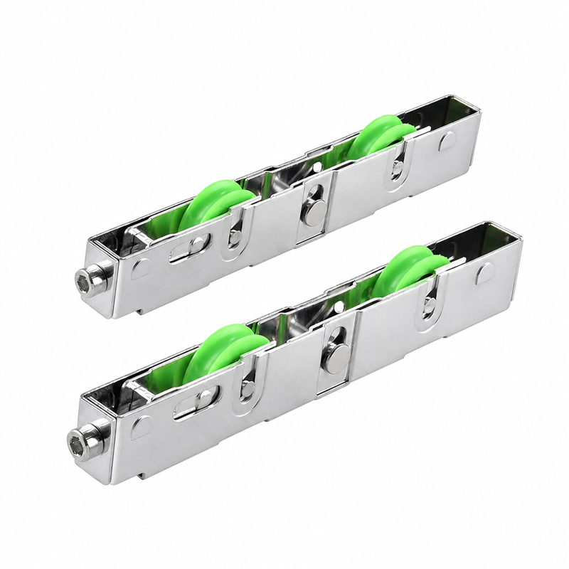12.5 × 20mm Steel Housing Tandem Sliding Door & Window Roller Assembly – ST2R12520S