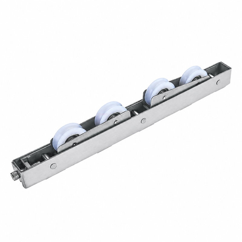 22 × 25mm 201 Stainless Steel Heavy-Duty Quad Sliding Door & Window Roller Assembly – ST3L4R2225